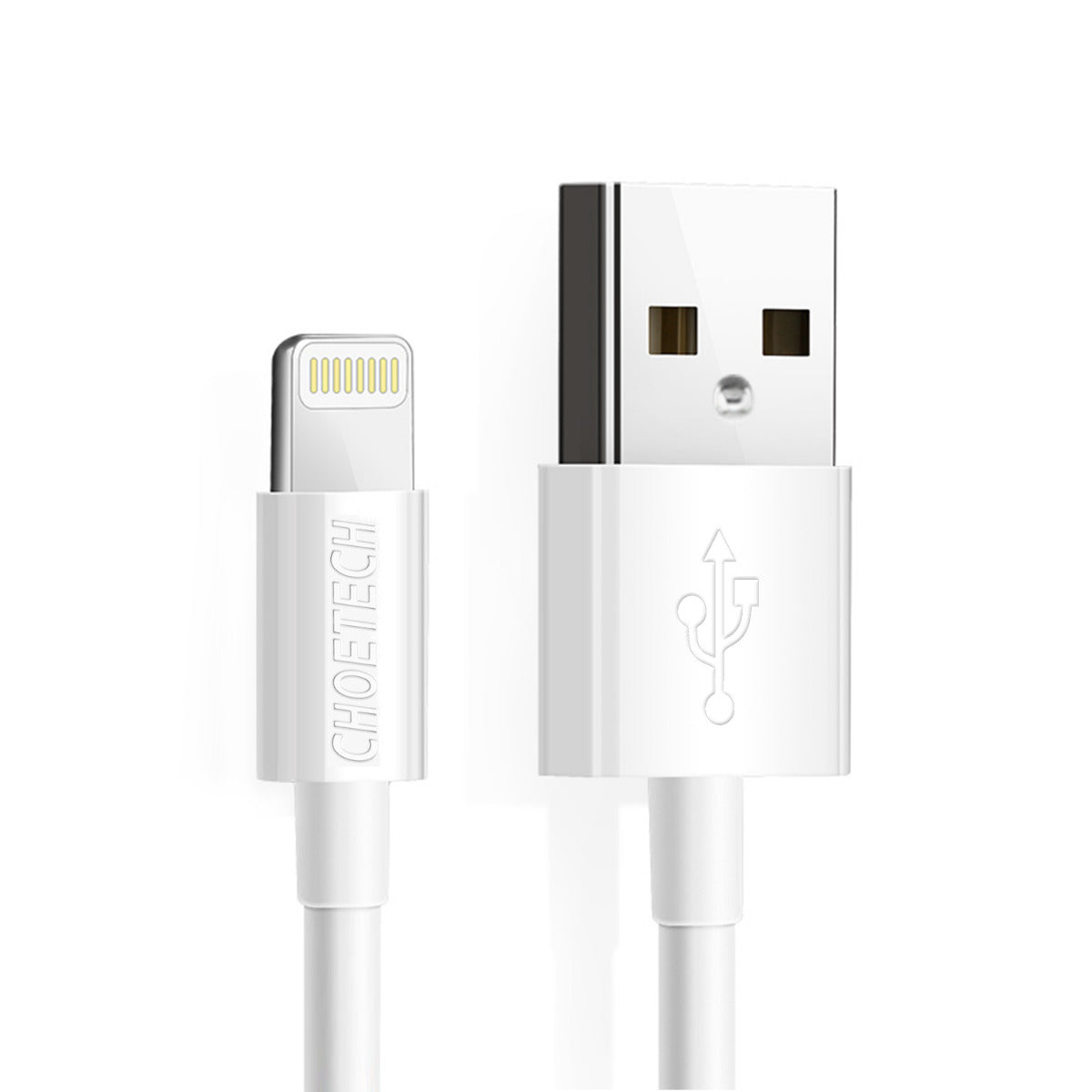 IP0027-WH|Choetech USB-A to Lightning Cable 1.8m in White