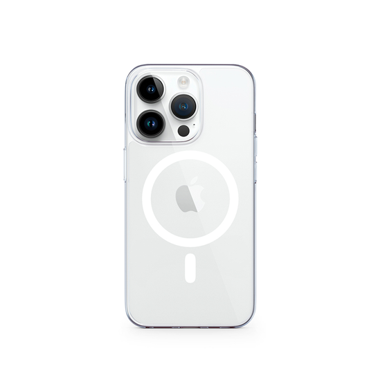 iSTYLE Hero Magnetic Case for iPhone 14 Pro Max, Clear/Transparent
