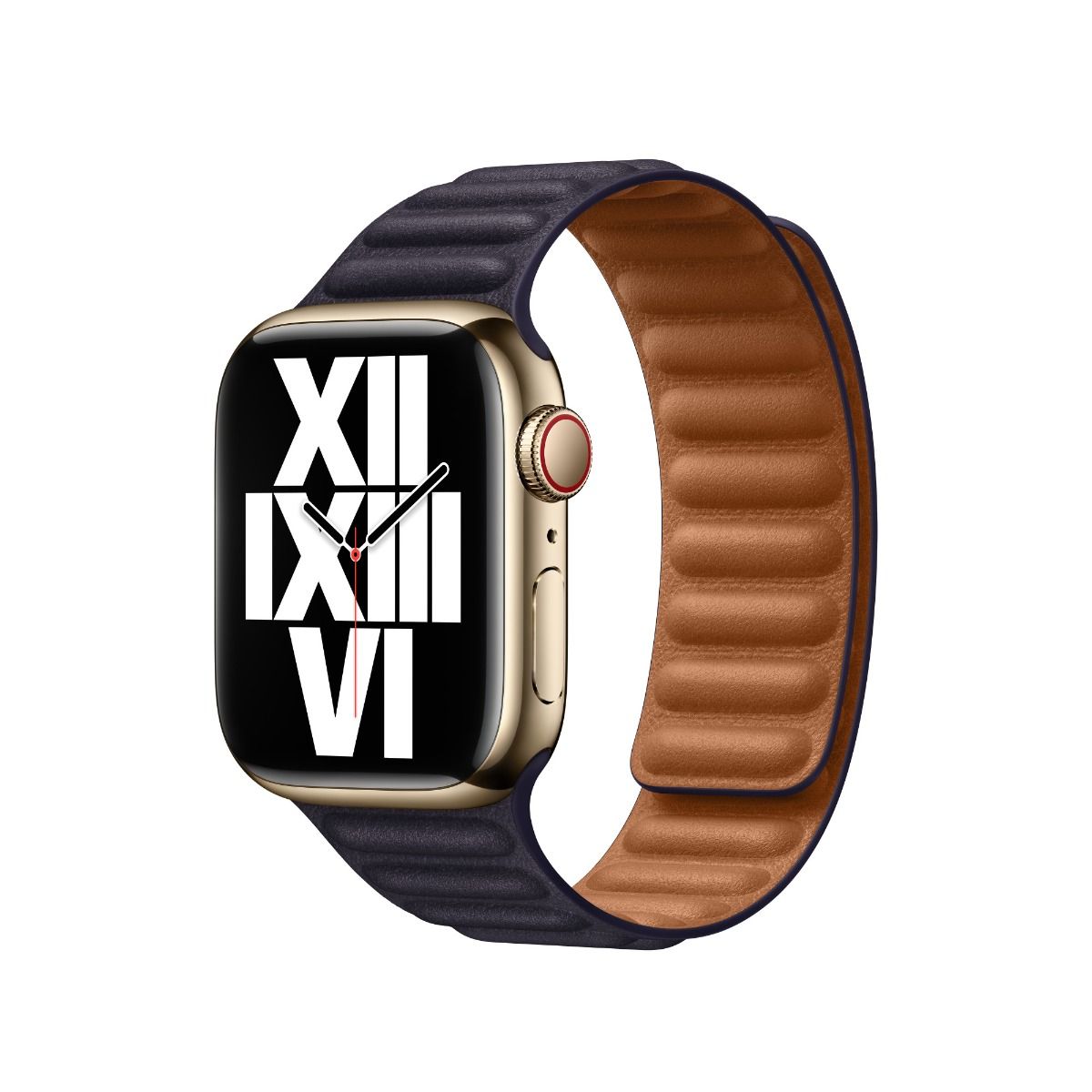 41mm Ink Leather Link - S/M