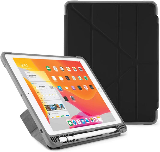 Pipetto iPad 10.2 (2019) Origami Shield - Black