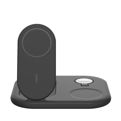 BELKIN - WIRELESS CHARGER - QI2 - 3IN1 MAGNETIC FOLDABLE CHARGER - 15W - BLACK