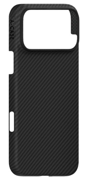 A-CASE Kavar 600D Aramid Carbon Fiber Case 17pro Max Black