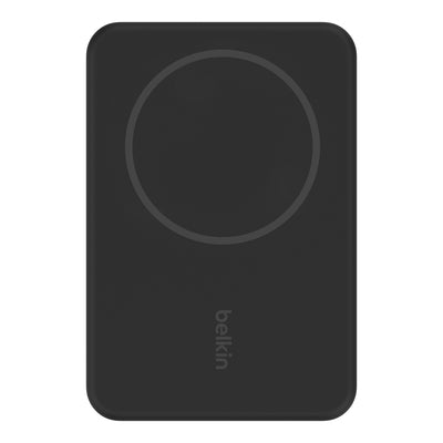 Belkin - 5K Magnetic Wireless Power Bank + Kick Stand - Black