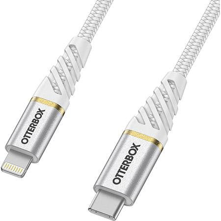 Otterbox - Premium Cable USB C-Lightning 2M USB-PD - White