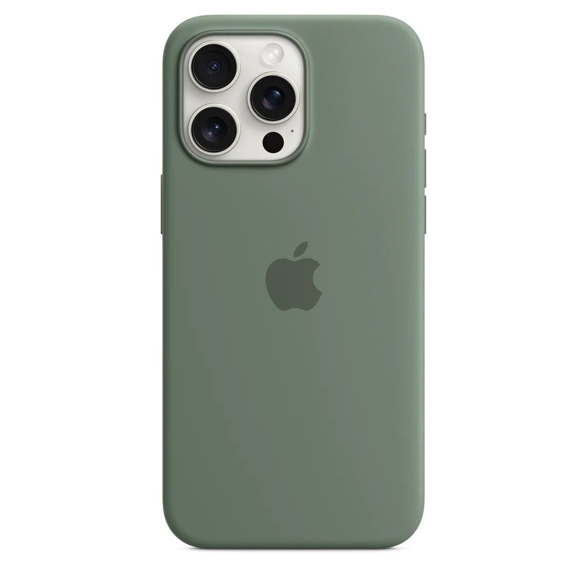 غطاء سيليكون لهاتف iPhone 15 Pro مع MagSafe - Cypress
