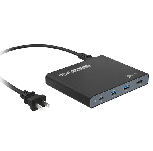 J5 JCDP392 CREATE 90W POWERED USB -C DOCKING STATION