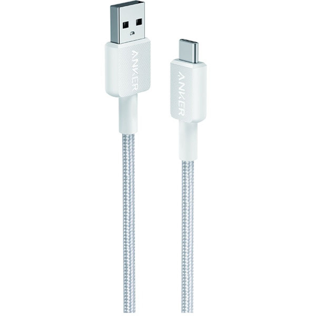 Anker 322 USB-A to USB-C Cable (3ft Braided) White