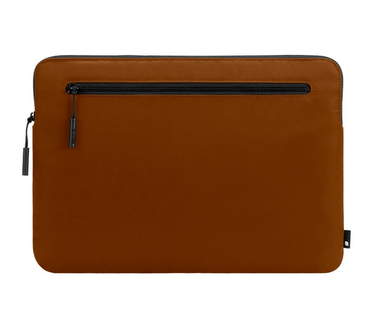 Incase Compact Sleeve in Flight Nylon for 13-inch MacBook Pro - Thunderbolt 3 (USB-C) and 13-inch MacBook Air with Retina Display - Deep Orange