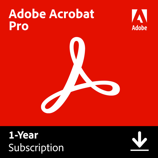 اشتراك Adobe Acrobat Pro لمدة سنة واحدة