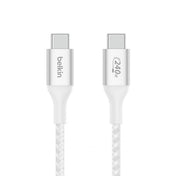 BELKIN - CABLE - BRAIDED - C TO C - 240W - 2M - WHITE