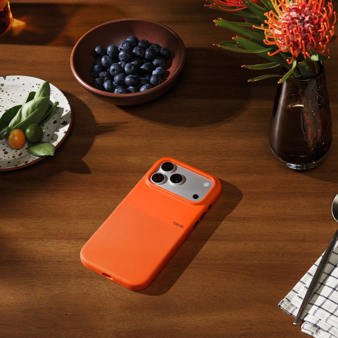 Beats iPhone 17 Pro Max Rugged Case with MagSafe and Camera Control Sierra Orange