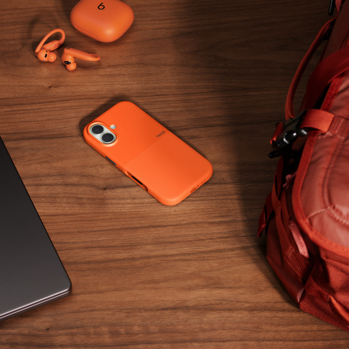 Beats iPhone 17 Rugged Case with MagSafe and Camera Control Sierra Orange