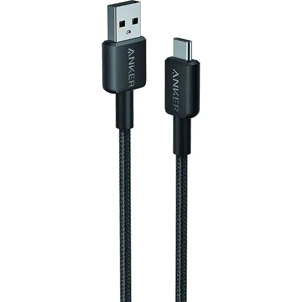 Anker 322 USB-A to USB-C Cable (3ft Braided) Black