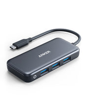 Anker Premium 7-in-1 USB-C Hub 1H 1C 2A 2M 1E Gray