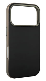 A-CASE Kiliyos Vegan Leather Magsafe Case for 17pro Black