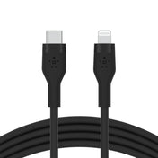 Belkin - Cable - Silicone - Lightning to Type-C - 1m - Black