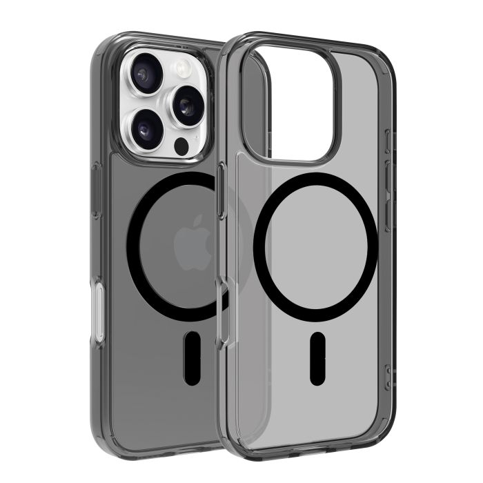 Dviced Magsafe iPhone 16 Pro case smoke - Black