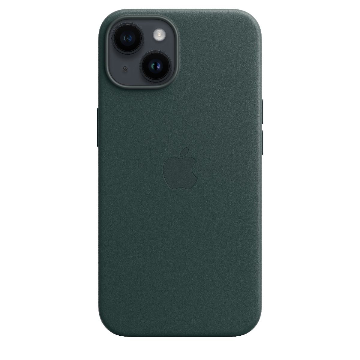 iPhone 14 Leather Case with MagSafe - Forest Green