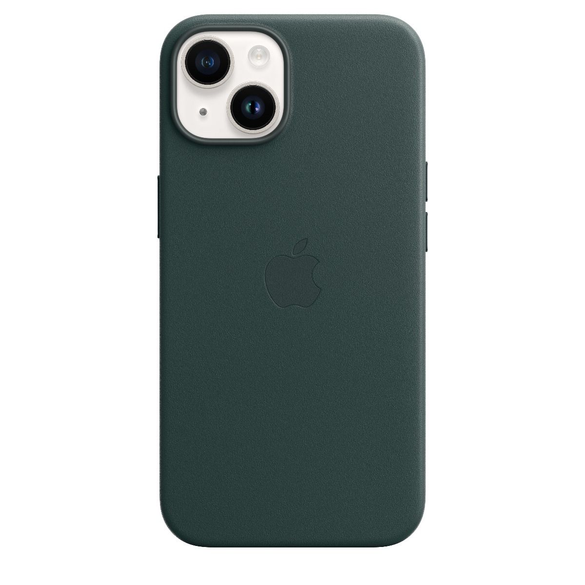 iPhone 14 Leather Case with MagSafe - Forest Green