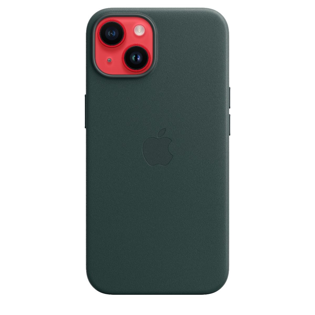 iPhone 14 Leather Case with MagSafe - Forest Green