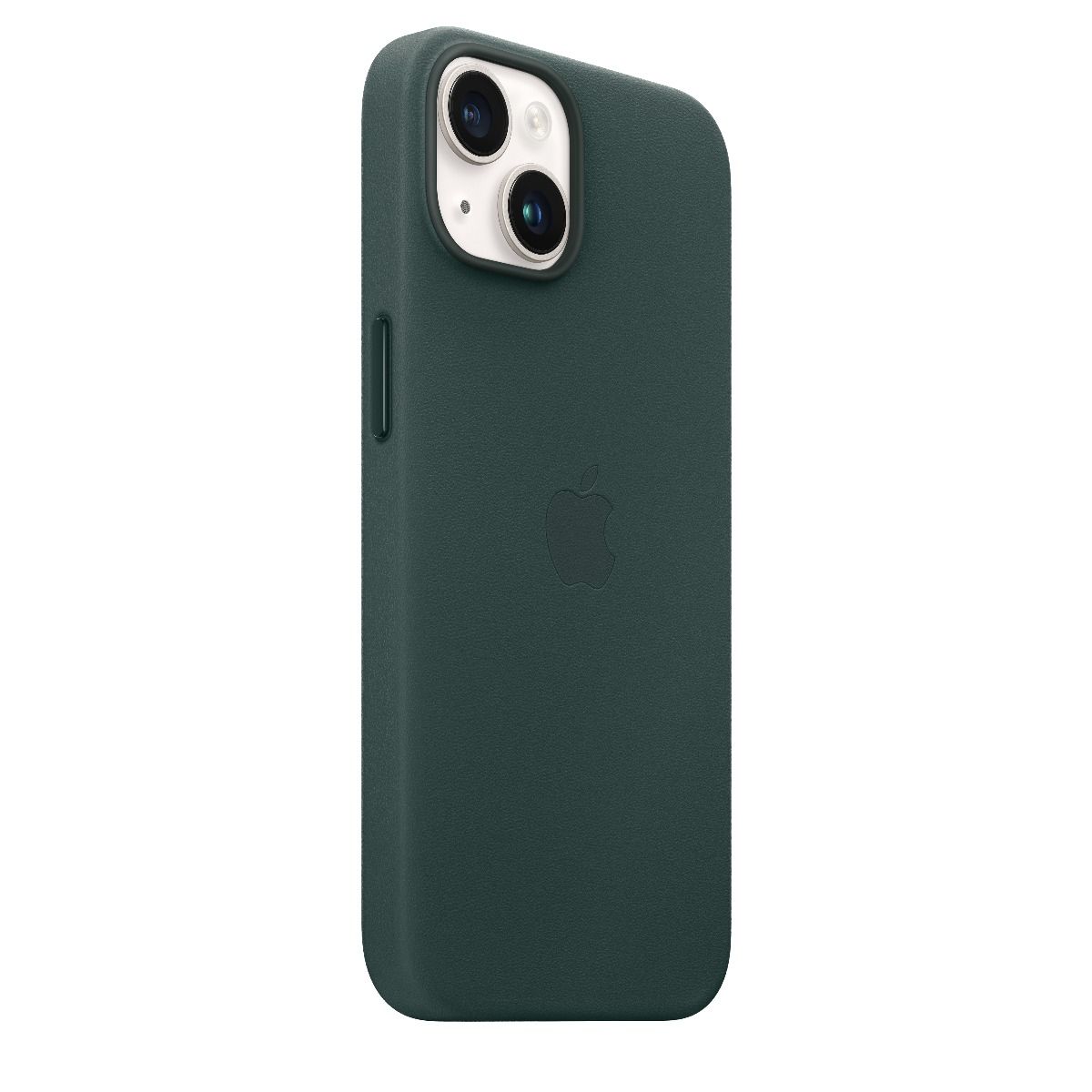 iPhone 14 Leather Case with MagSafe - Forest Green