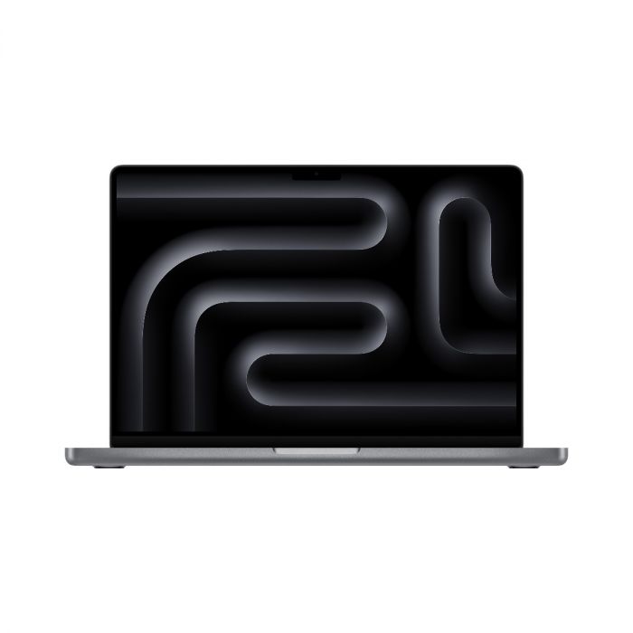 14 MacBook Pro: M3 chip, 8GB RAM, 512GB SSD with 8‑core CPU and 10‑core GPU, English Keyboard, Space Grey
