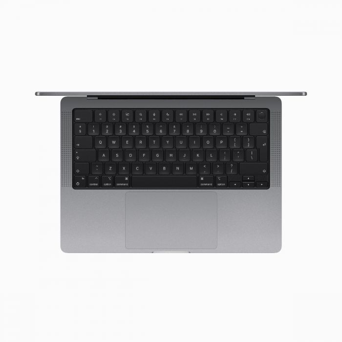 14 MacBook Pro: M3 chip, 8GB RAM, 512GB SSD with 8‑core CPU and 10‑core GPU, English Keyboard, Space Grey