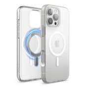 Elago Magnetic Hybrid case for iPhone 16 Pro Max (6.9 inch) - Clear with White MagSafe