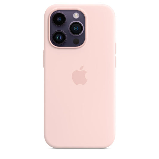 iPhone 13 Pro Silicone Case with MagSafe – Chalk Pink